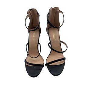Venus Size 7.5 Strappy High-Heel Sandals Back Zipper Closure By Venus